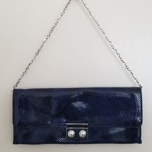 Helena Clutch Navy by Banana Republic